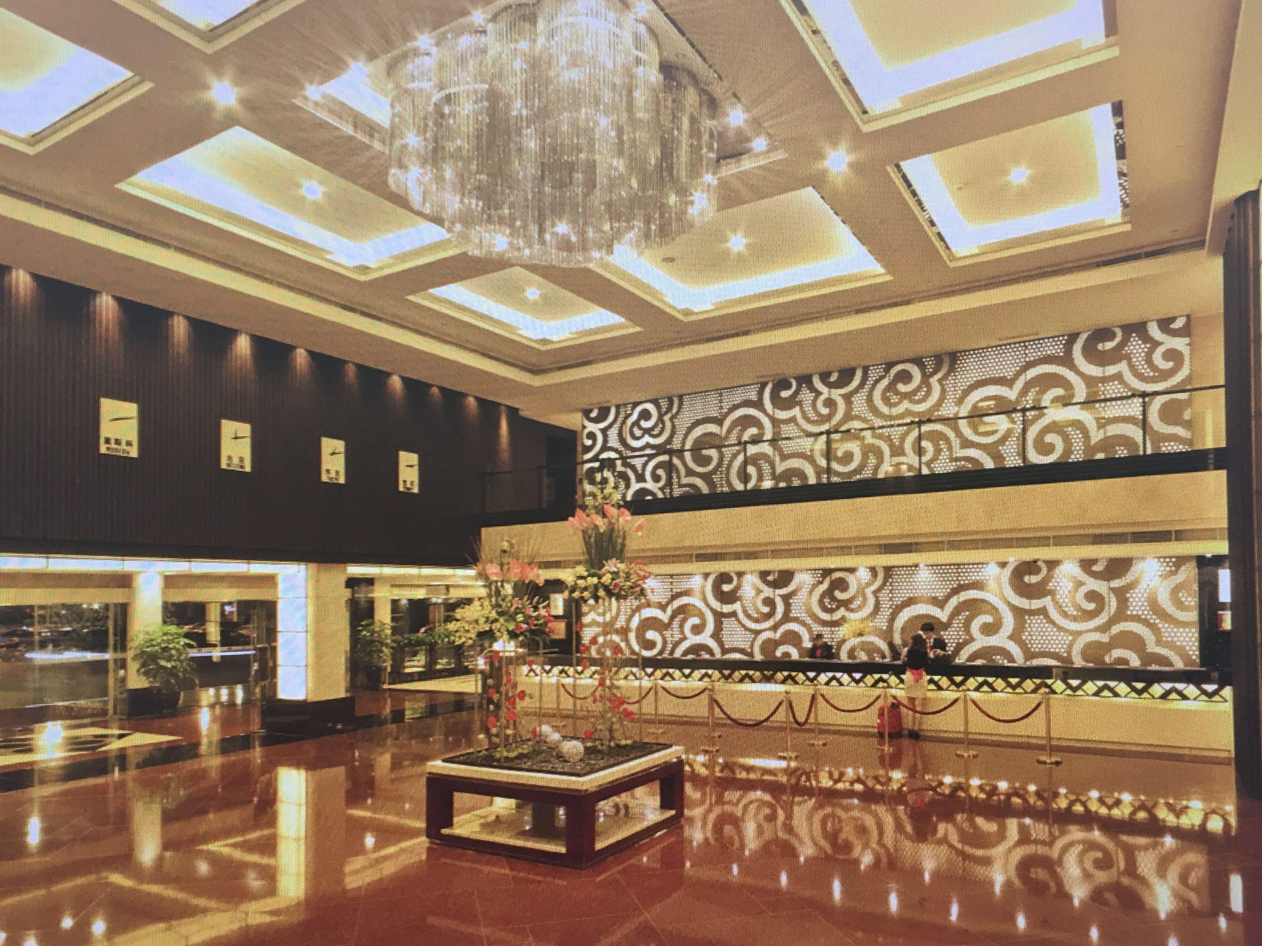 Guangzhou Baiyun Hotel Eksteriør billede The lobby of the hotel